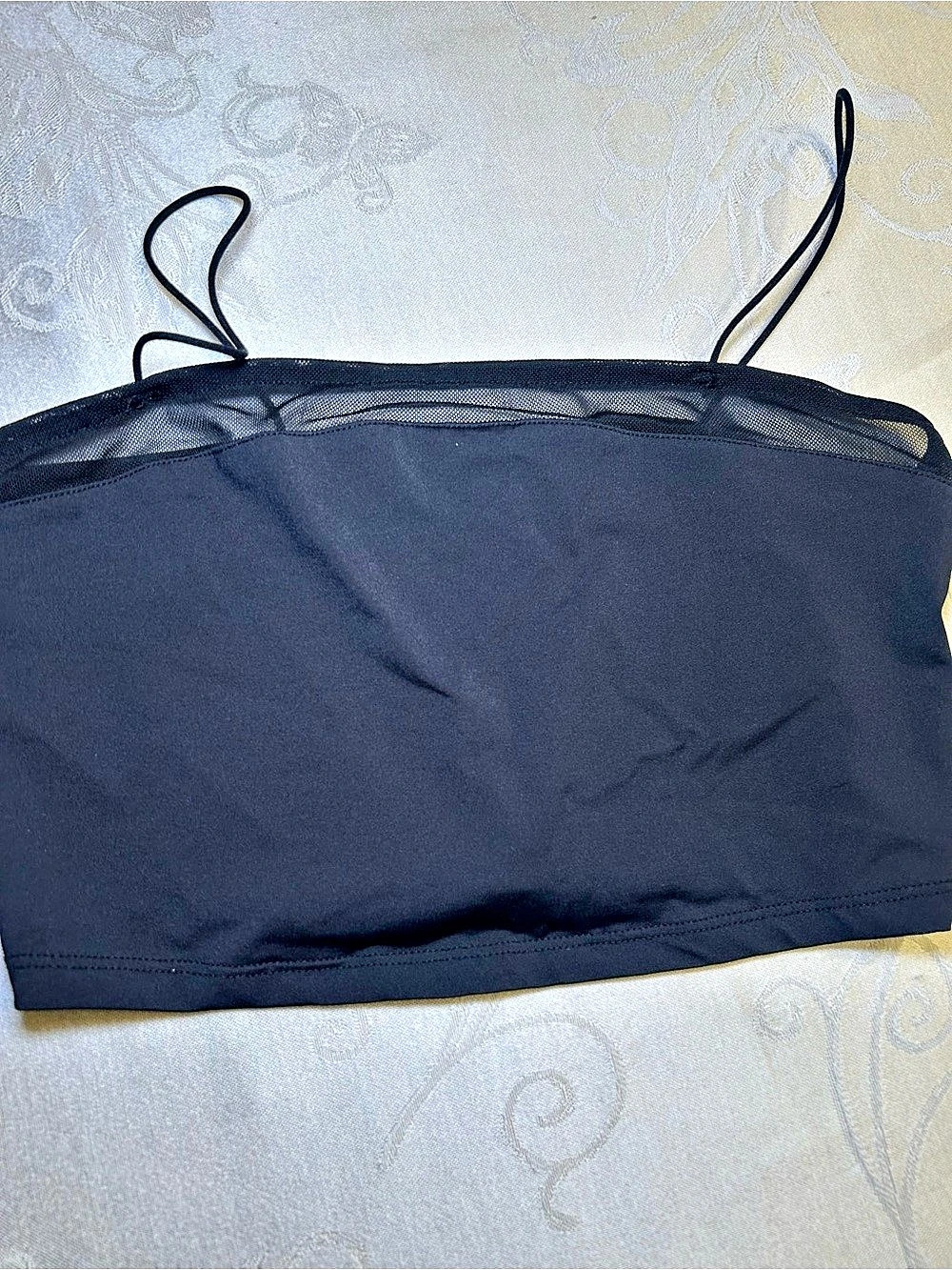 g Black Crop Top Size XS